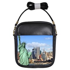 Ny Liberty 1 Girls Sling Bags by trendistuff