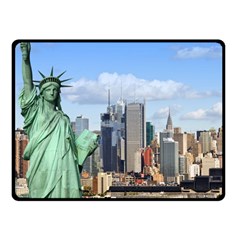 Ny Liberty 1 Double Sided Fleece Blanket (small) 