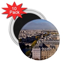 Notre Dame 2 25  Magnets (10 Pack)  by trendistuff