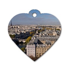 Notre Dame Dog Tag Heart (one Side) by trendistuff