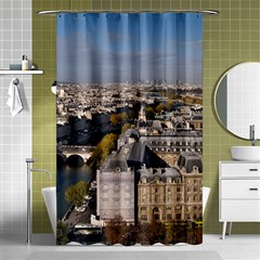 Notre Dame Shower Curtain 48  X 72  (small)  by trendistuff