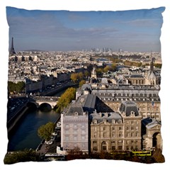 Notre Dame Large Cushion Cases (two Sides)  by trendistuff