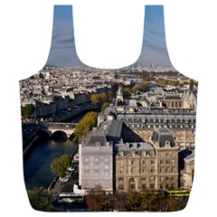 Notre Dame Full Print Recycle Bags (l)  by trendistuff