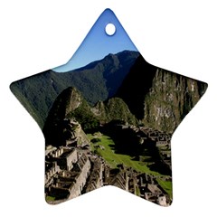 MACHU PICCHU Ornament (Star) 