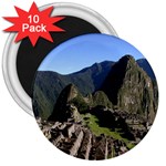 MACHU PICCHU 3  Magnets (10 pack)  Front