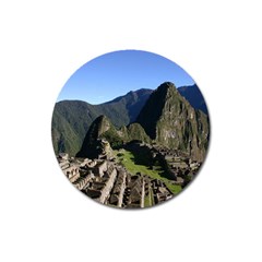 MACHU PICCHU Magnet 3  (Round)