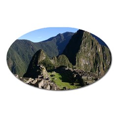 MACHU PICCHU Oval Magnet