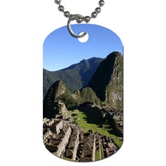 MACHU PICCHU Dog Tag (Two Sides)