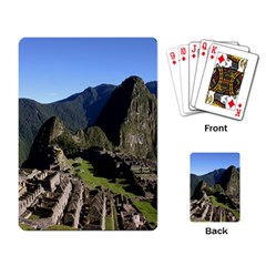 MACHU PICCHU Playing Card