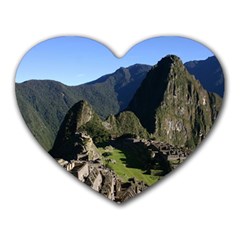 MACHU PICCHU Heart Mousepads