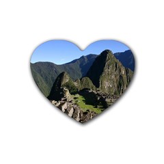 MACHU PICCHU Heart Coaster (4 pack) 