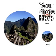 MACHU PICCHU Multi-purpose Cards (Round) 