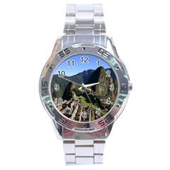 MACHU PICCHU Stainless Steel Men s Watch