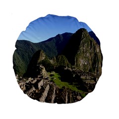 Machu Picchu Standard 15  Premium Round Cushions by trendistuff