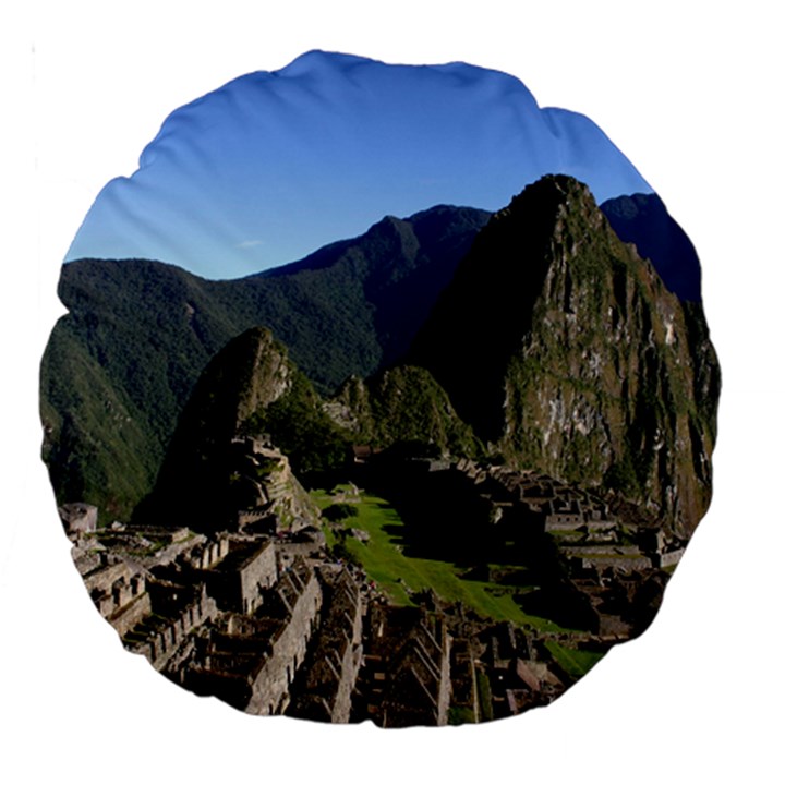 MACHU PICCHU Large 18  Premium Round Cushions