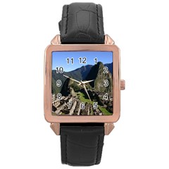 MACHU PICCHU Rose Gold Watches