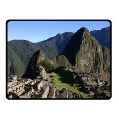 MACHU PICCHU Double Sided Fleece Blanket (Small) 