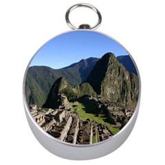 MACHU PICCHU Silver Compasses