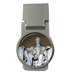 LINCOLN MEMORIAL Money Clips (Round)  Front