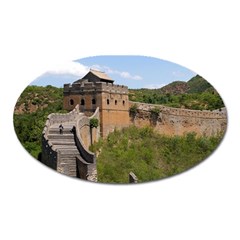 GREAT WALL OF CHINA 3 Oval Magnet