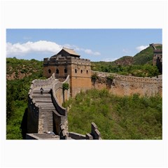 Great Wall Of China 3 Large Glasses Cloth (2-side) by trendistuff