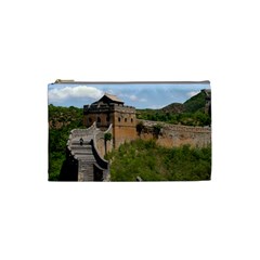 Great Wall Of China 3 Cosmetic Bag (small)  by trendistuff