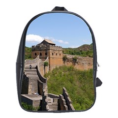 Great Wall Of China 3 School Bags(large)  by trendistuff