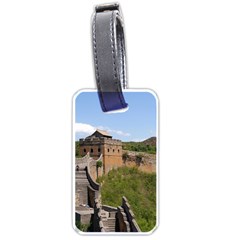 Great Wall Of China 3 Luggage Tags (one Side)  by trendistuff