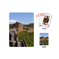 GREAT WALL OF CHINA 3 Playing Cards (Mini) 