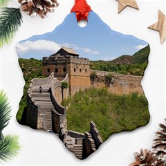 GREAT WALL OF CHINA 3 Ornament (Snowflake) 