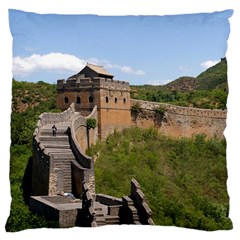 Great Wall Of China 3 Large Cushion Cases (one Side) 