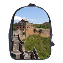 Great Wall Of China 3 School Bags (xl)  by trendistuff