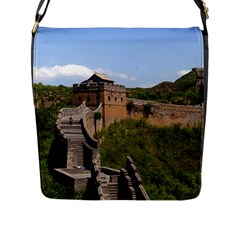 GREAT WALL OF CHINA 3 Flap Messenger Bag (L) 