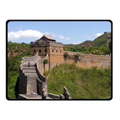 Great Wall Of China 3 Double Sided Fleece Blanket (small) 