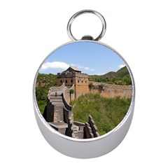 Great Wall Of China 3 Mini Silver Compasses