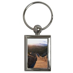 Great Wall Of China 2 Key Chains (rectangle)  by trendistuff