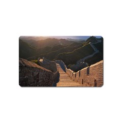 Great Wall Of China 2 Magnet (name Card) by trendistuff