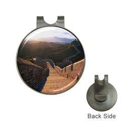 Great Wall Of China 2 Hat Clips With Golf Markers