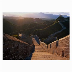 Great Wall Of China 2 Large Glasses Cloth by trendistuff