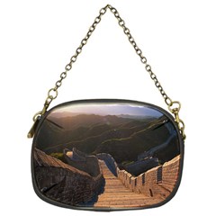 Great Wall Of China 2 Chain Purses (one Side)  by trendistuff