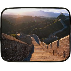 Great Wall Of China 2 Double Sided Fleece Blanket (mini)  by trendistuff