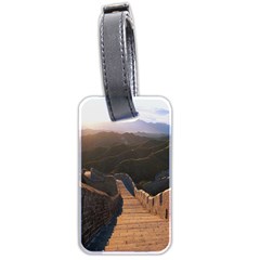 Great Wall Of China 2 Luggage Tags (two Sides) by trendistuff