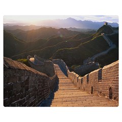 Great Wall Of China 2 Double Sided Flano Blanket (medium) 