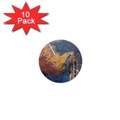 Great Wall Of China 1 1  Mini Buttons (10 Pack) 