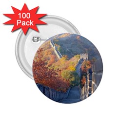 Great Wall Of China 1 2 25  Buttons (100 Pack) 