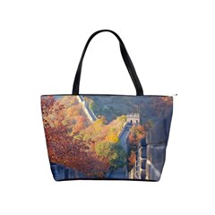 Great Wall Of China 1 Shoulder Handbags by trendistuff