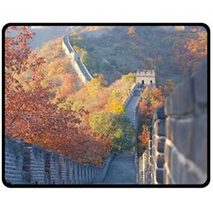 Great Wall Of China 1 Fleece Blanket (medium) 