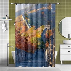 Great Wall Of China 1 Shower Curtain 48  X 72  (small) 