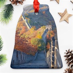 Great Wall Of China 1 Bell Ornament (2 Sides) by trendistuff