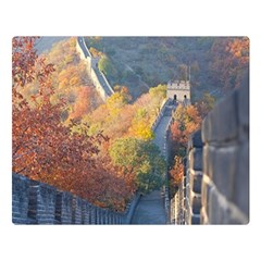 Great Wall Of China 1 Double Sided Flano Blanket (large) 